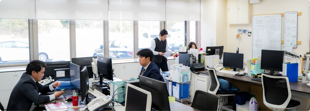 千葉エンジの営業部