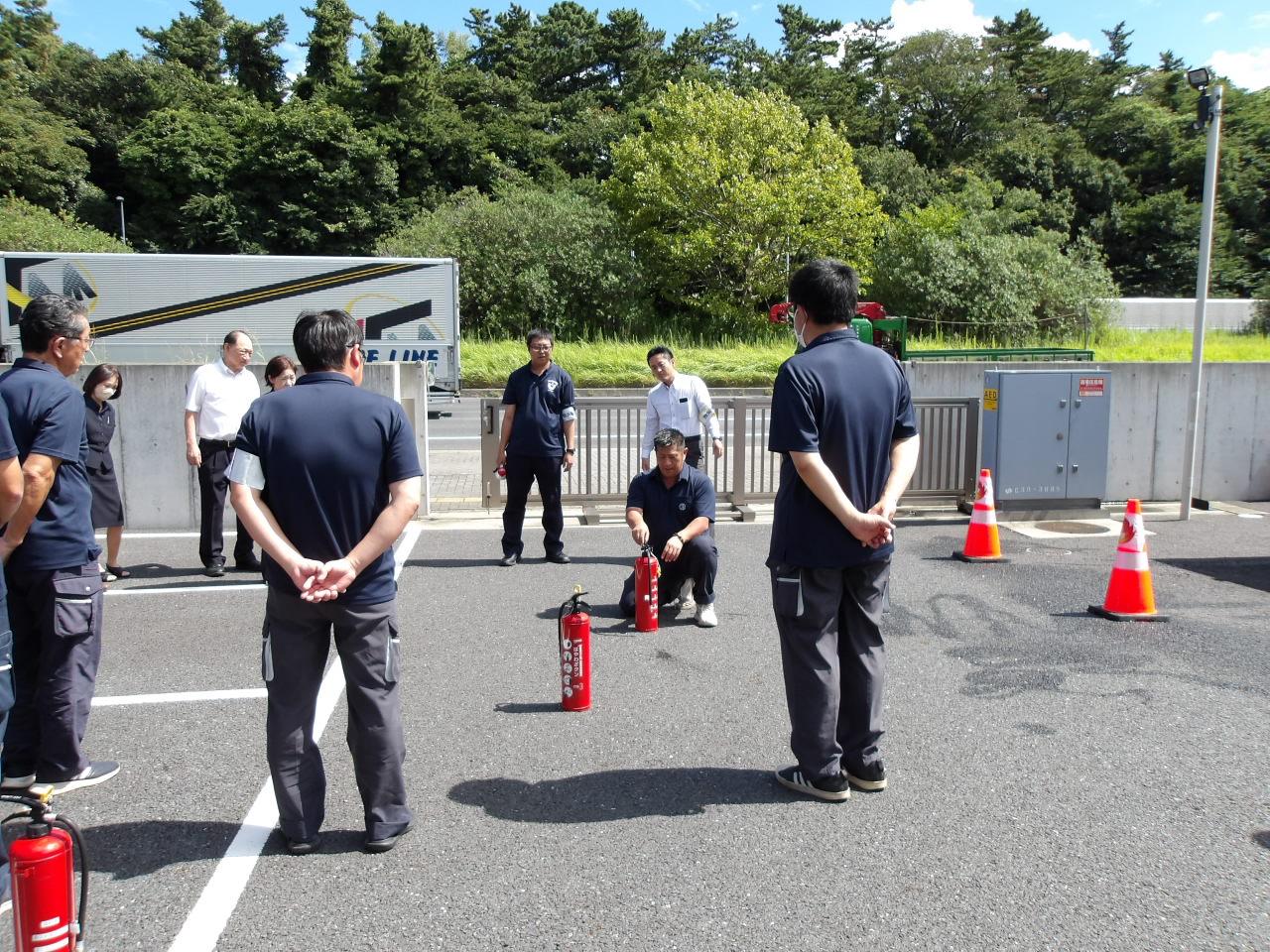 9/2(月)、消防総合訓練を実施！